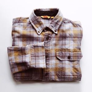 Fjallraven Mens Sarek Heavy Flannel Shirt Sz L